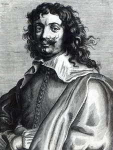 Adriaen Brouwer, grabado por Edme de Boulonois de Anthony van Dyck